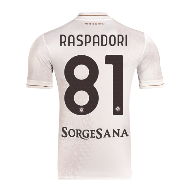 Napoli Away RASPADORI 81 Jersey 25-26