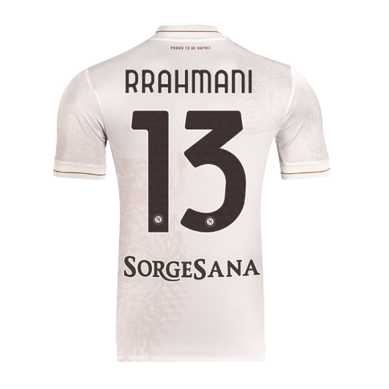Napoli Away RRAHMANI 13 Jersey 25-26