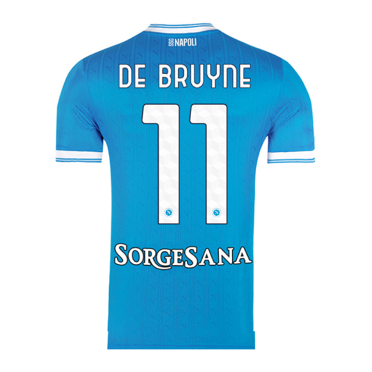 Napoli Home DE BRUYNE 11 Jersey 25-26