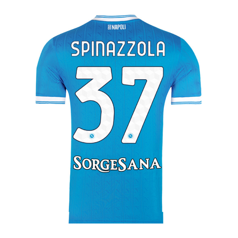 Napoli Home SPINAZZOLA 37 Jersey 25-26