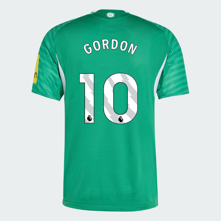Newcastle United Away GORDON 10 Jersey 25-26 (Player Version)
