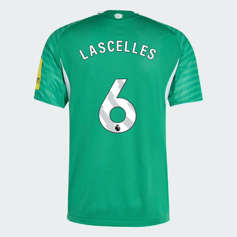 Newcastle United Away LASCELLES 6 Jersey 25-26 (Player Version)