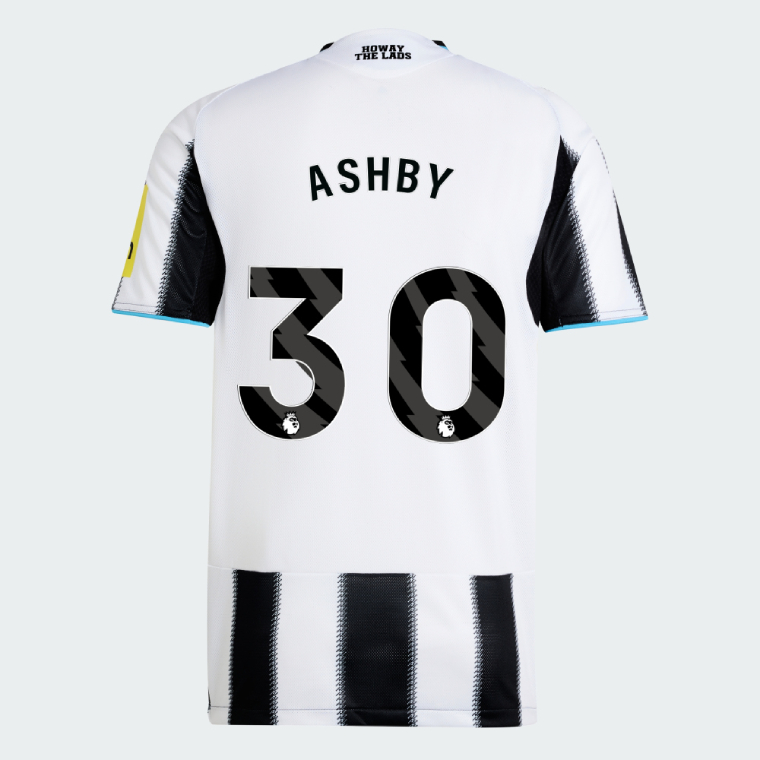 Newcastle United Home ASHBY 30 Jersey 25-26 (Player Version)