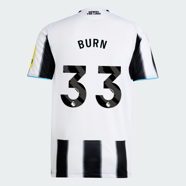 Newcastle United Home BURN 33 Jersey 25-26 (Player Version)