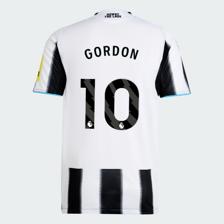 Newcastle United Home GORDON 10 Jersey 25-26 (Player Version)