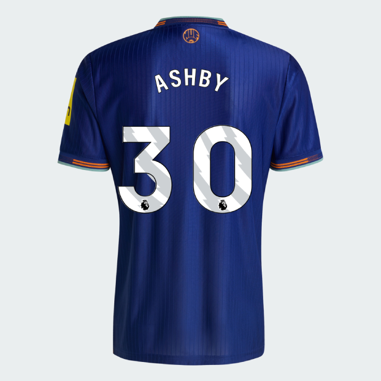 Newcastle United Third ASHBY 30 Jersey 25-26 (Player Version)