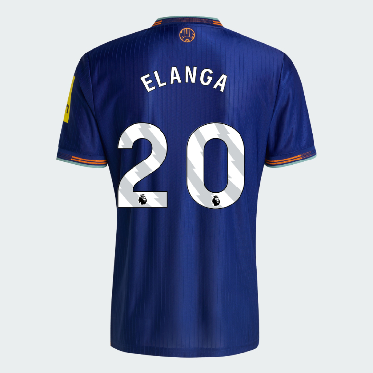 Newcastle United Third ELANGA 20 Jersey 25-26 (Player Version)