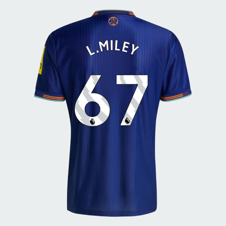 Newcastle United Third L.MILEY 67 Jersey 25-26 (Player Version)