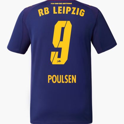 RB Leipzig Away POULSEN 9 Jersey 25-26
