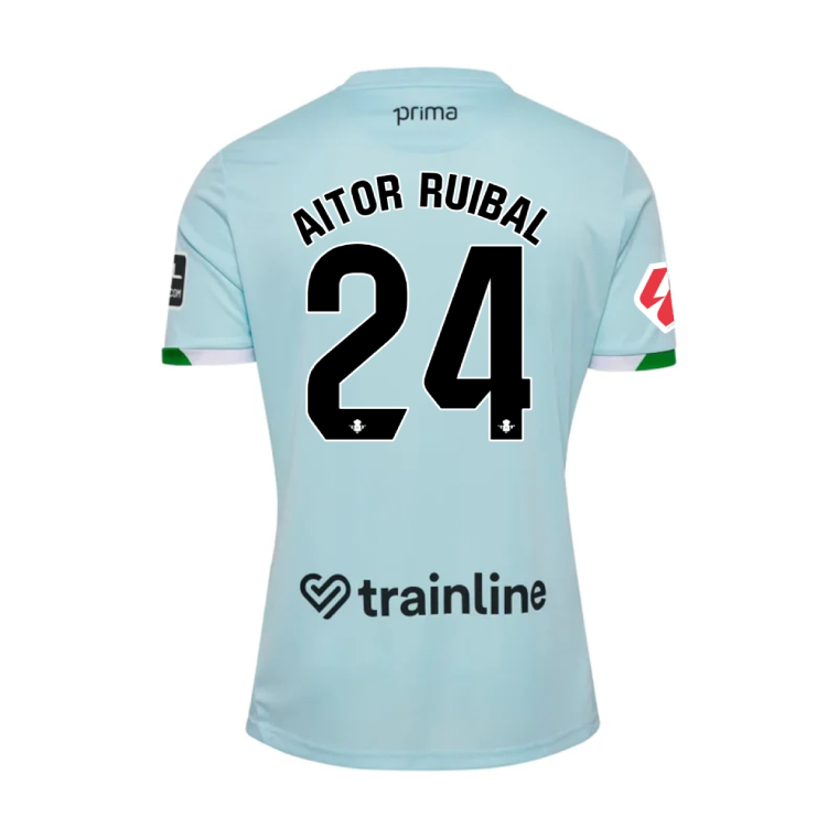 Real Betis Away AITOR RUIBAL 24 Jersey 25-26
