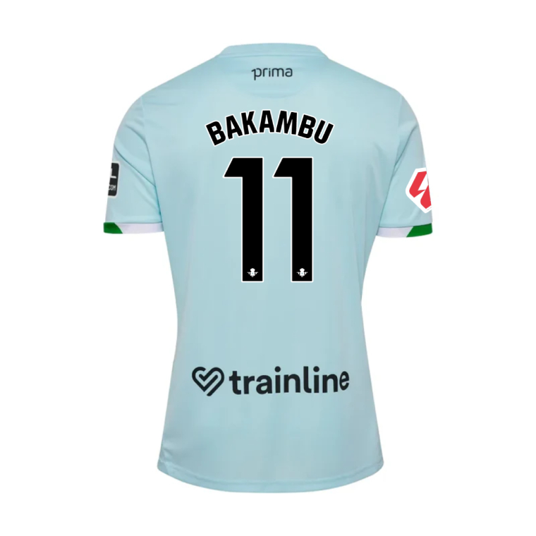 Real Betis Away BAKAMBU 11 Jersey 25-26
