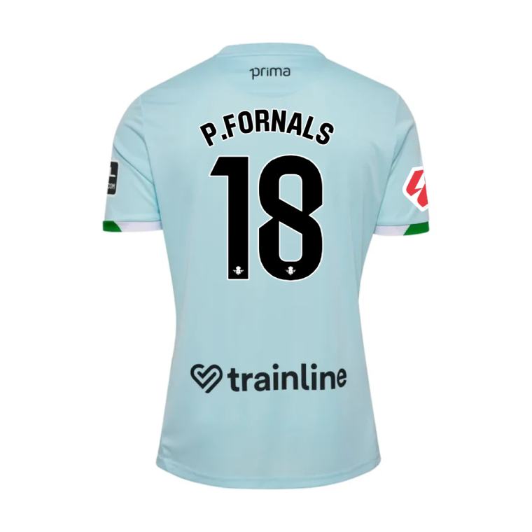 Real Betis Away P.FORNALS 18 Jersey 25-26