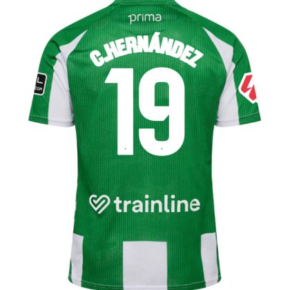 Real Betis Home C.HERNÁNDEZ 19 Jersey 25-26