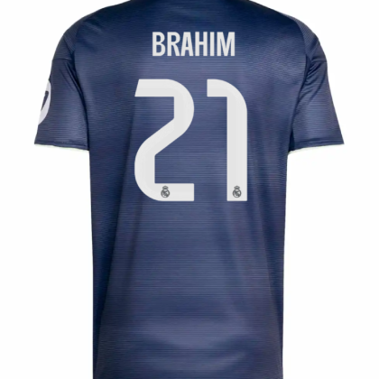 Real Madrid Away Brahim 21 Jersey 25-26