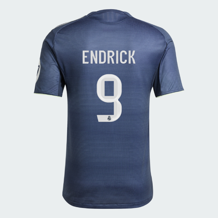 Real Madrid Away ENDRICK 9 Jersey 25-26 (Player Version)