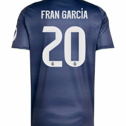 Real Madrid Away Fran García 20 Jersey 25-26