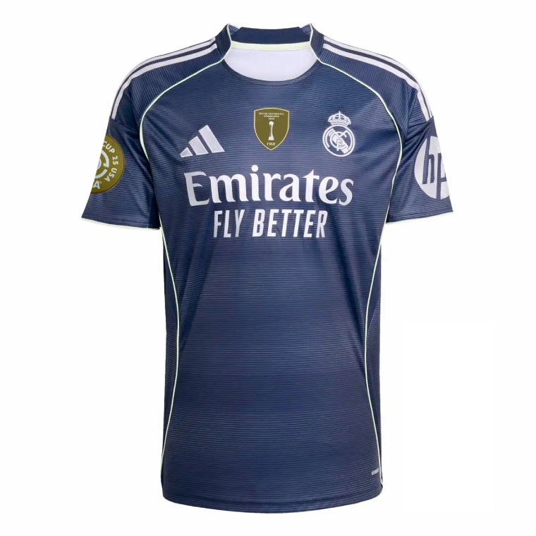 Real Madrid Club World Cup Away Jersey 25-26 (Patch Included)