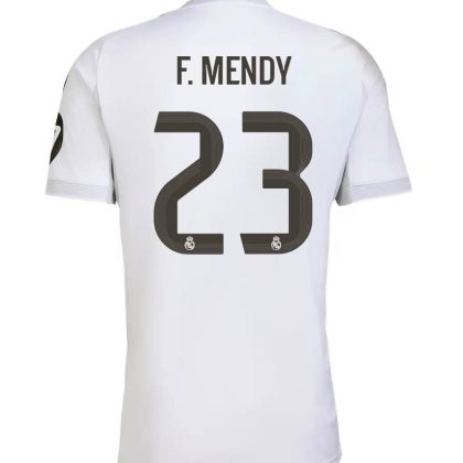 Real Madrid Home F. Mendy 23 Jersey 25-26