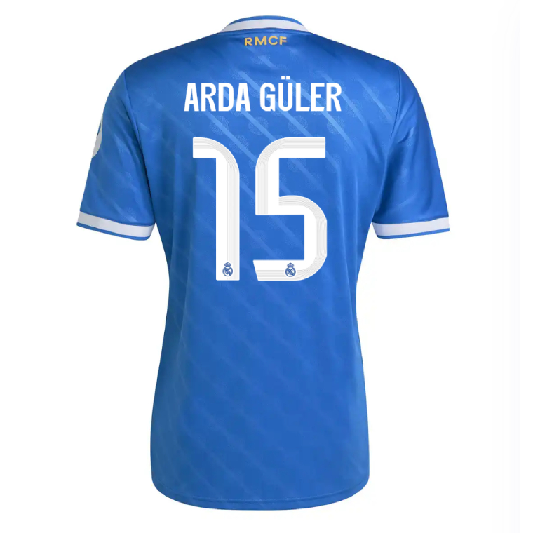 Real Madrid Third ARDA GÜLER 15 Jersey 25-26