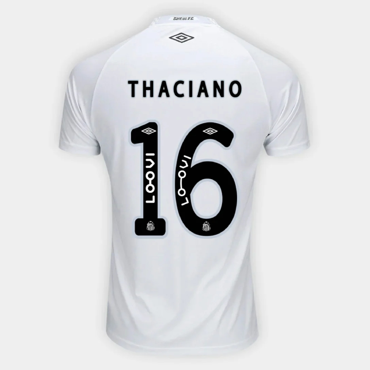 Santos FC Home THACIANO 16 Jersey 25-26