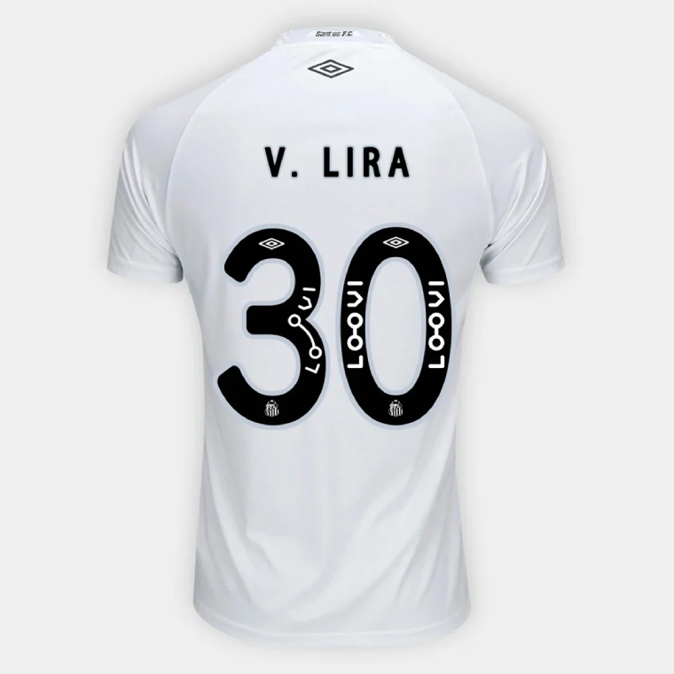 Santos FC Home V. LIRA 30 Jersey 25-26