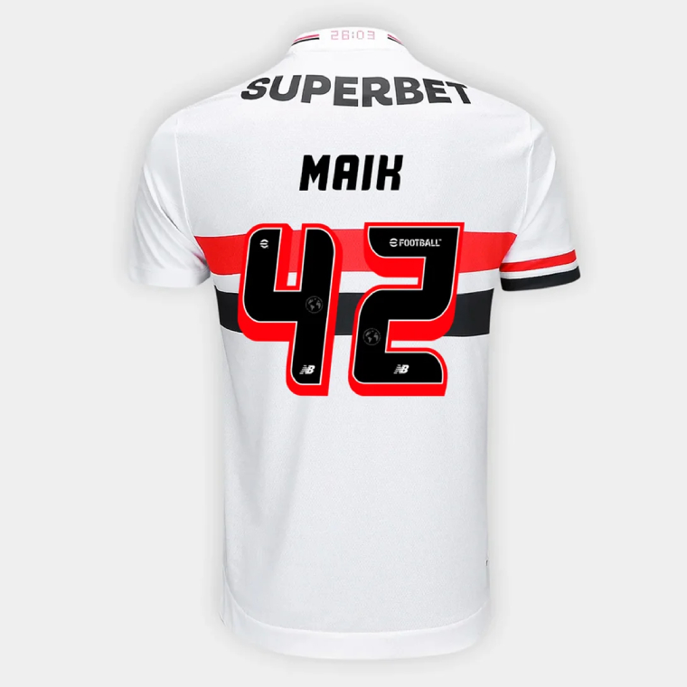 Sao Paulo FC Home MAIK 42 Jersey 25-26