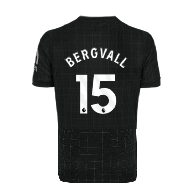 Tottenham Hotspur Away BERGVALL 15 Jersey 25-26