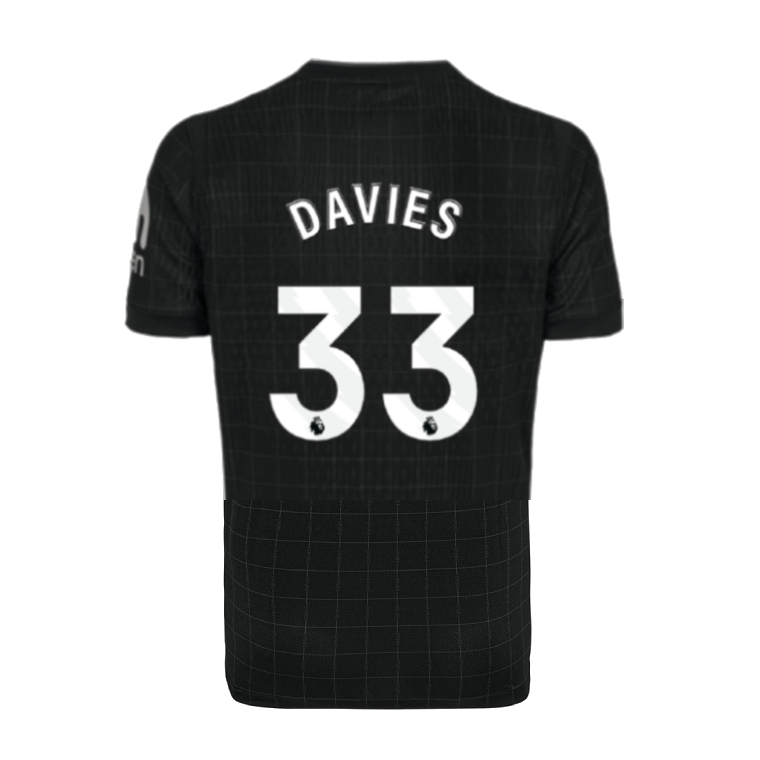 Tottenham Hotspur Away DAVIES 33 Jersey 25-26