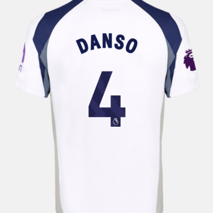 Tottenham Hotspur Home DANSO 4 Jersey 25-26