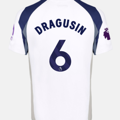 Tottenham Hotspur Home DRAGUSIN 6 Jersey 25-26