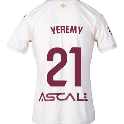 Villarreal Away YEREMY 21 Jersey 25-26