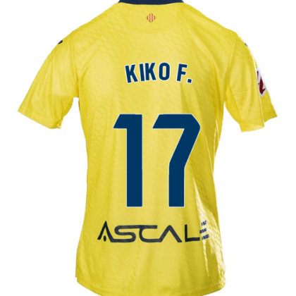 Villarreal Home KIKO F. 17 Jersey 25-26