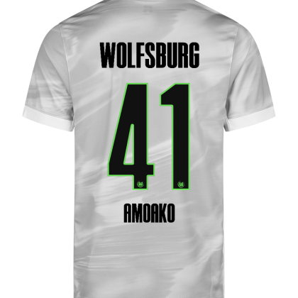 Wolfsburg Away AMOAKO 41 Jersey 25-26