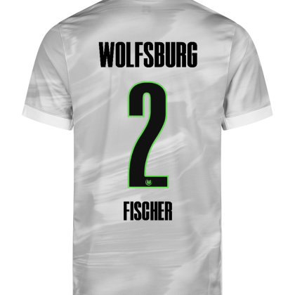 Wolfsburg Away FISCHER 2 Jersey 25-26
