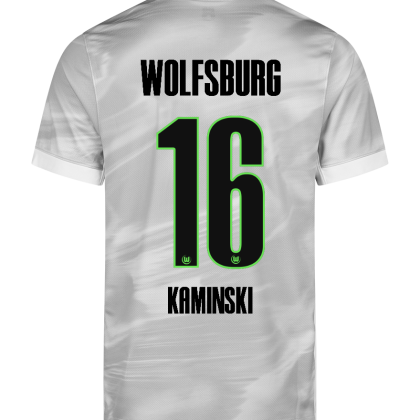 Wolfsburg Away KAMINSKI 16 Jersey 25-26