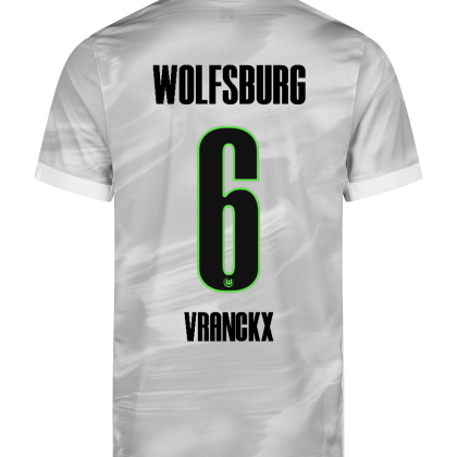 Wolfsburg Away VRANCKX 6 Jersey 25-26