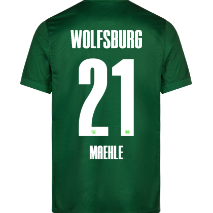 Wolfsburg Home MAEHLE 21 Jersey 25-26