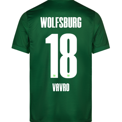 Wolfsburg Home VAVRO 18 Jersey 25-26