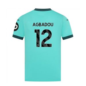 Wolverhampton Wanderers Away AGBADOU 12 Jersey 25-26