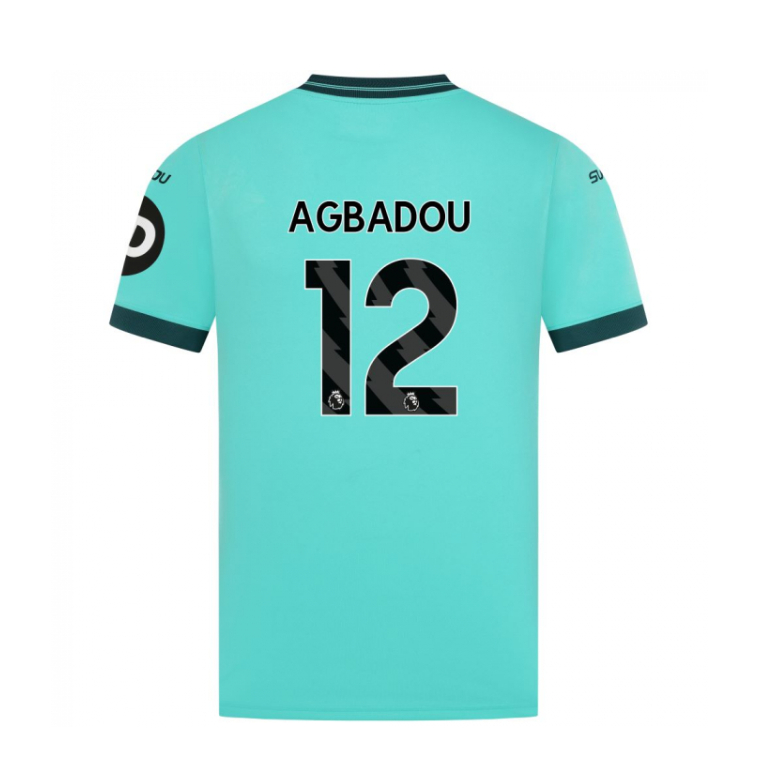 Wolverhampton Wanderers Away AGBADOU 12 Jersey 25-26