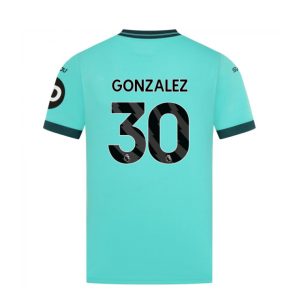 Wolverhampton Wanderers Away GONZALEZ 30 Jersey 25-26