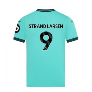 Wolverhampton Wanderers Away STRAND LARSEN 9 Jersey 25-26