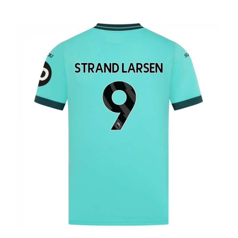 Wolverhampton Wanderers Away STRAND LARSEN 9 Jersey 25-26