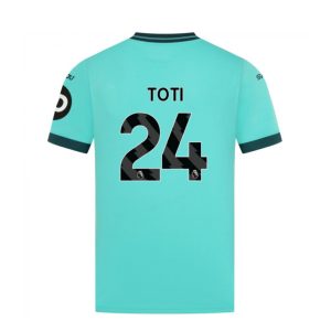 Wolverhampton Wanderers Away TOTI 24 Jersey 25-26
