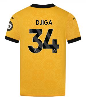 Wolverhampton Wanderers Home DJIGA 34 Jersey 25-26