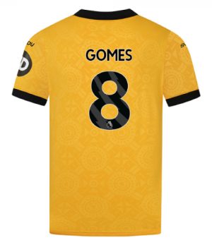 Wolverhampton Wanderers Home GOMES 8 Jersey 25-26