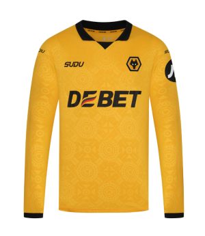 Wolverhampton Wanderers Home Long Sleeve Jersey 25-26