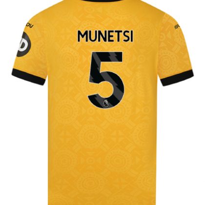 Wolverhampton Wanderers Home MUNETSI 5 Jersey 25-26