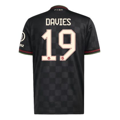 Bayern Munich Champions League DAVIES 19 Jersey Jersey 25-26
