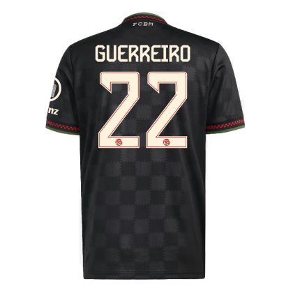 Bayern Munich Champions League GUERREIRO 22 Jersey Jersey 25-26